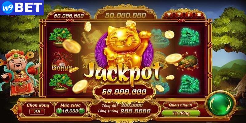 Cách chơi nổ hũ Jackpot tại W9bet