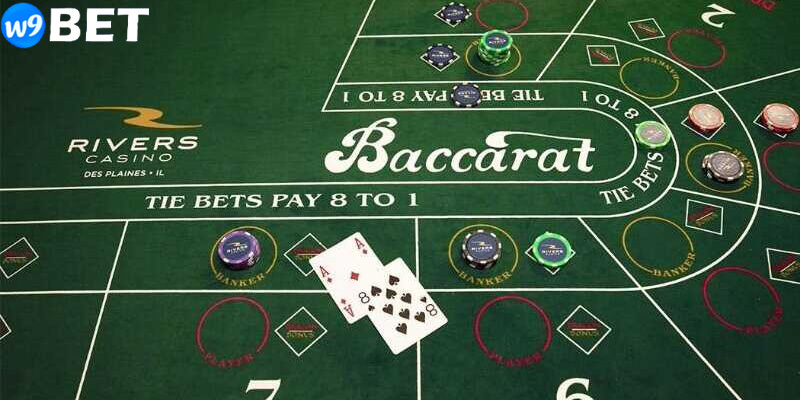 Baccarat là game bài W9bet hot hit được săn đón trên thị trường